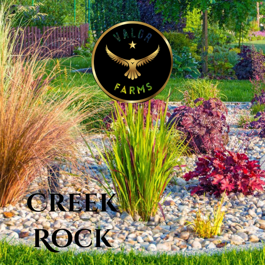 Small Creek Rock - 1"-3" - Delivery Ground Barrier Included